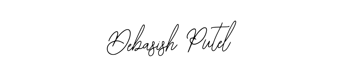 Debasish Putel stylish signature style. Best Handwritten Sign (Bearetta-2O07w) for my name. Handwritten Signature Collection Ideas for my name Debasish Putel. Debasish Putel signature style 12 images and pictures png