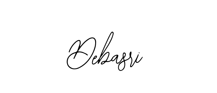 Use a signature maker to create a handwritten signature online. With this signature software, you can design (Bearetta-2O07w) your own signature for name Debasri. Debasri signature style 12 images and pictures png