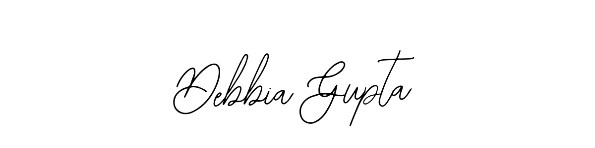 Make a beautiful signature design for name Debbia Gupta. Use this online signature maker to create a handwritten signature for free. Debbia Gupta signature style 12 images and pictures png