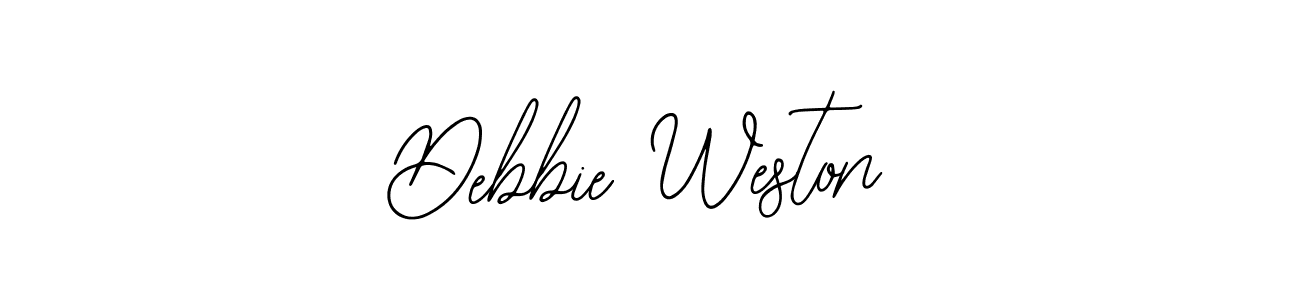 Make a short Debbie Weston signature style. Manage your documents anywhere anytime using Bearetta-2O07w. Create and add eSignatures, submit forms, share and send files easily. Debbie Weston signature style 12 images and pictures png