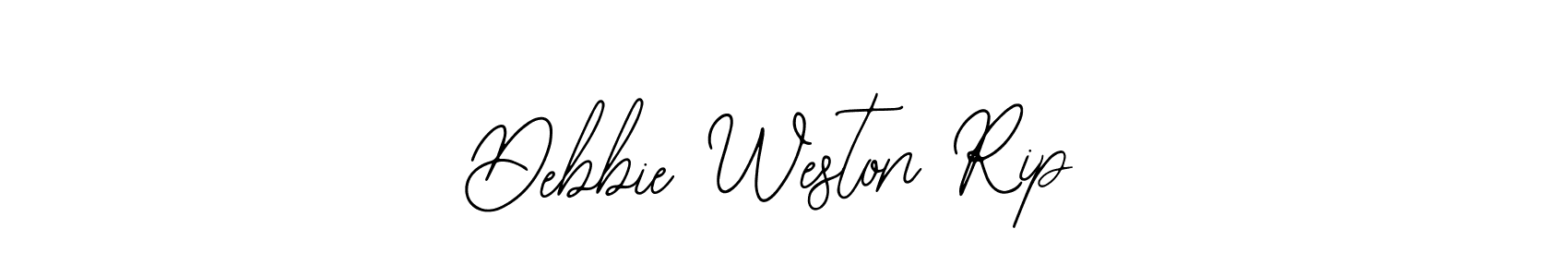 Make a beautiful signature design for name Debbie Weston Rip. With this signature (Bearetta-2O07w) style, you can create a handwritten signature for free. Debbie Weston Rip signature style 12 images and pictures png