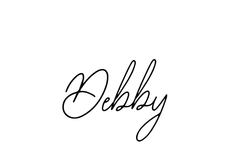 Make a beautiful signature design for name Debby. With this signature (Bearetta-2O07w) style, you can create a handwritten signature for free. Debby signature style 12 images and pictures png