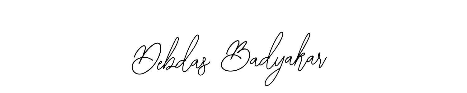 The best way (Bearetta-2O07w) to make a short signature is to pick only two or three words in your name. The name Debdas Badyakar include a total of six letters. For converting this name. Debdas Badyakar signature style 12 images and pictures png