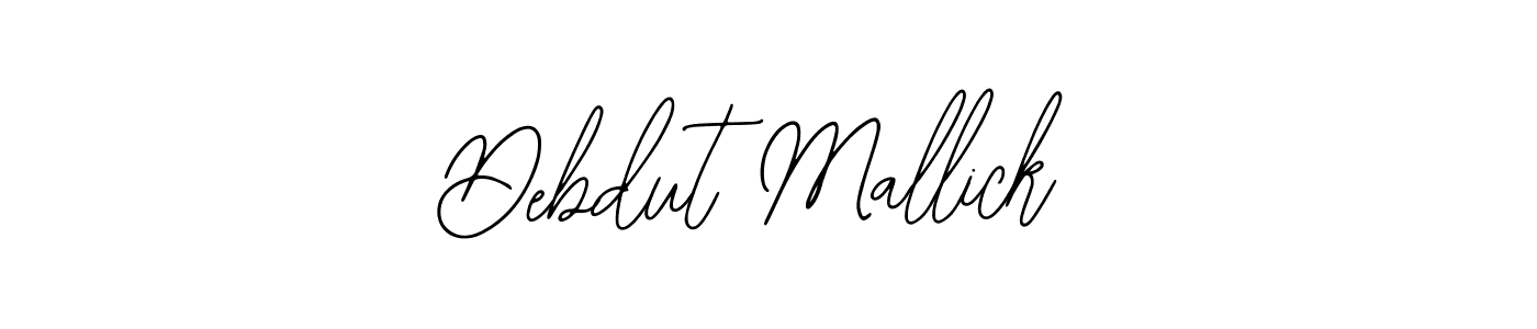 The best way (Bearetta-2O07w) to make a short signature is to pick only two or three words in your name. The name Debdut Mallick include a total of six letters. For converting this name. Debdut Mallick signature style 12 images and pictures png