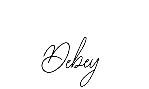 Make a beautiful signature design for name Debey. With this signature (Bearetta-2O07w) style, you can create a handwritten signature for free. Debey signature style 12 images and pictures png