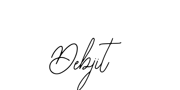 How to make Debjit signature? Bearetta-2O07w is a professional autograph style. Create handwritten signature for Debjit name. Debjit signature style 12 images and pictures png