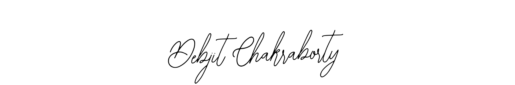 Bearetta-2O07w is a professional signature style that is perfect for those who want to add a touch of class to their signature. It is also a great choice for those who want to make their signature more unique. Get Debjit Chakraborty name to fancy signature for free. Debjit Chakraborty signature style 12 images and pictures png
