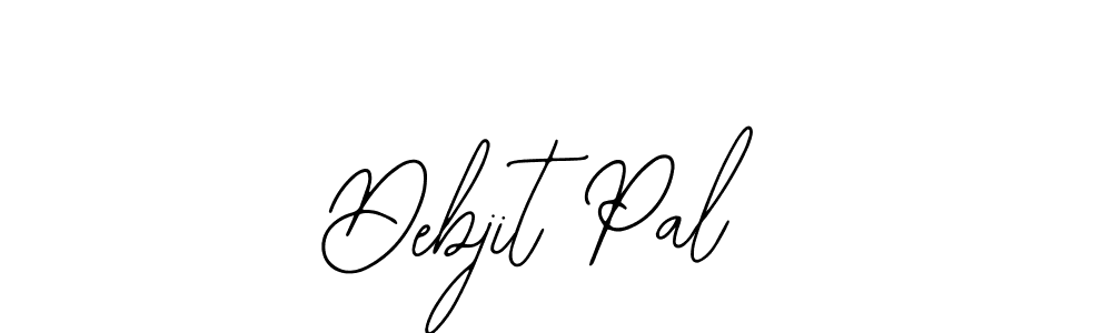 if you are searching for the best signature style for your name Debjit Pal. so please give up your signature search. here we have designed multiple signature styles  using Bearetta-2O07w. Debjit Pal signature style 12 images and pictures png