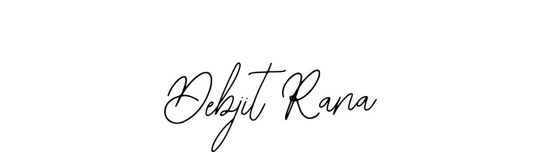 How to make Debjit Rana name signature. Use Bearetta-2O07w style for creating short signs online. This is the latest handwritten sign. Debjit Rana signature style 12 images and pictures png