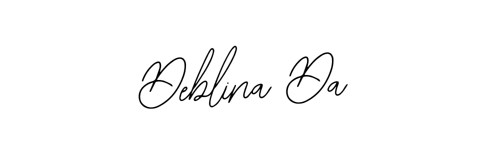 if you are searching for the best signature style for your name Deblina Da. so please give up your signature search. here we have designed multiple signature styles  using Bearetta-2O07w. Deblina Da signature style 12 images and pictures png