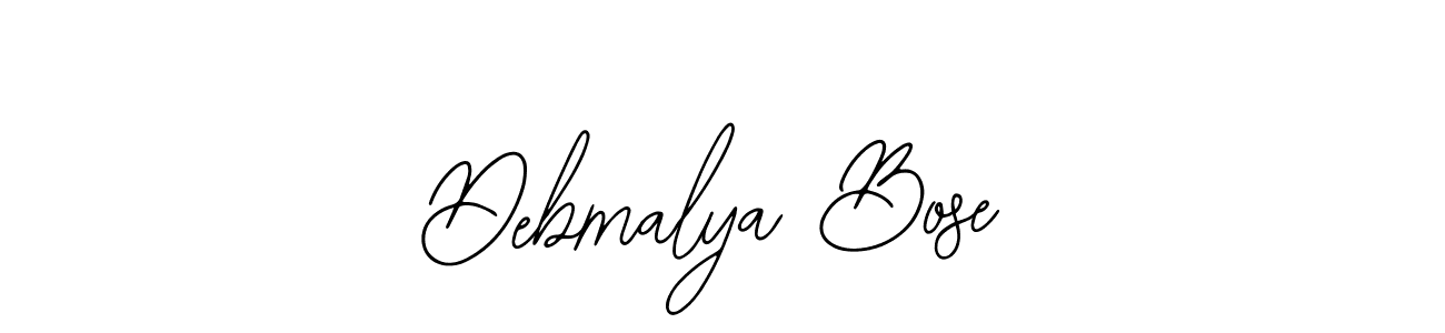 The best way (Bearetta-2O07w) to make a short signature is to pick only two or three words in your name. The name Debmalya Bose include a total of six letters. For converting this name. Debmalya Bose signature style 12 images and pictures png