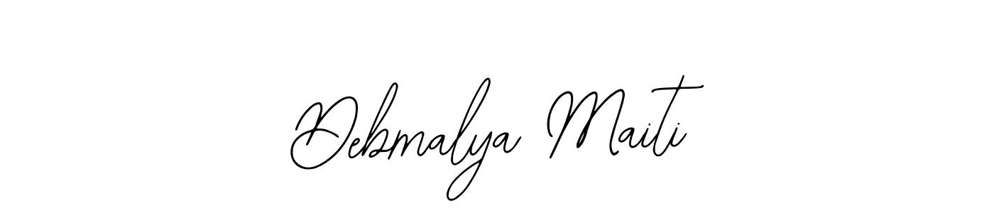 if you are searching for the best signature style for your name Debmalya Maiti. so please give up your signature search. here we have designed multiple signature styles  using Bearetta-2O07w. Debmalya Maiti signature style 12 images and pictures png