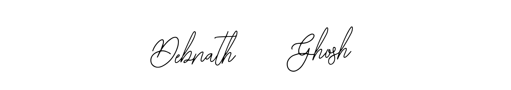 Design your own signature with our free online signature maker. With this signature software, you can create a handwritten (Bearetta-2O07w) signature for name Debnath     Ghosh. Debnath     Ghosh signature style 12 images and pictures png