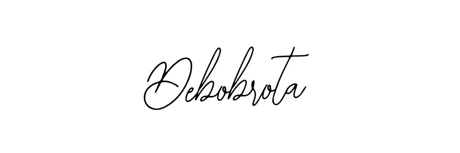 Debobrota stylish signature style. Best Handwritten Sign (Bearetta-2O07w) for my name. Handwritten Signature Collection Ideas for my name Debobrota. Debobrota signature style 12 images and pictures png