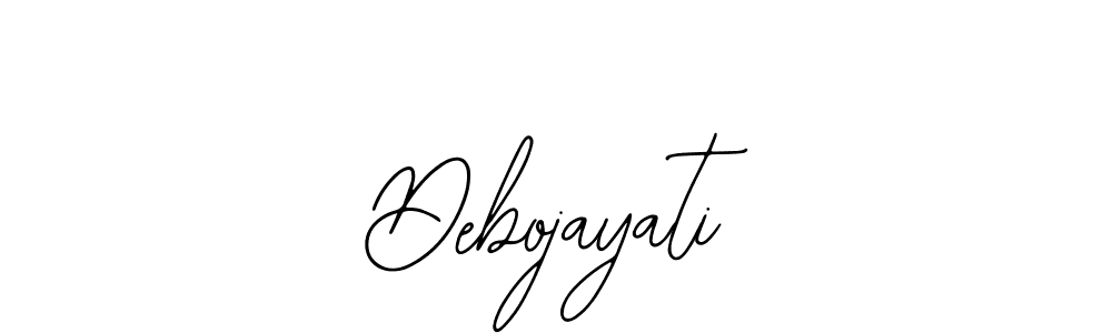 Use a signature maker to create a handwritten signature online. With this signature software, you can design (Bearetta-2O07w) your own signature for name Debojayati. Debojayati signature style 12 images and pictures png