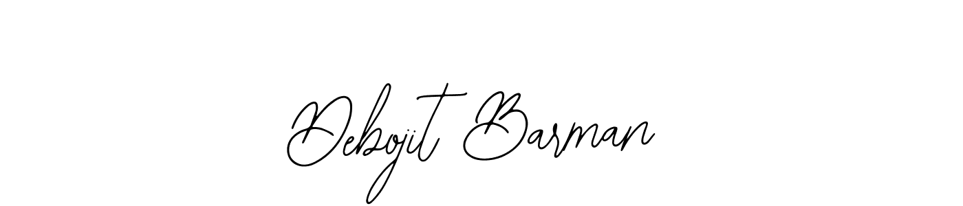 Debojit Barman stylish signature style. Best Handwritten Sign (Bearetta-2O07w) for my name. Handwritten Signature Collection Ideas for my name Debojit Barman. Debojit Barman signature style 12 images and pictures png