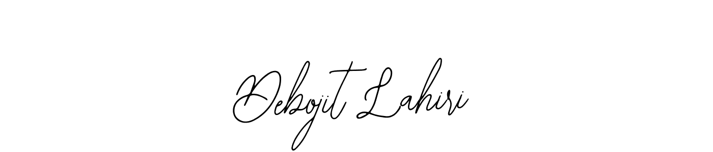 How to make Debojit Lahiri name signature. Use Bearetta-2O07w style for creating short signs online. This is the latest handwritten sign. Debojit Lahiri signature style 12 images and pictures png