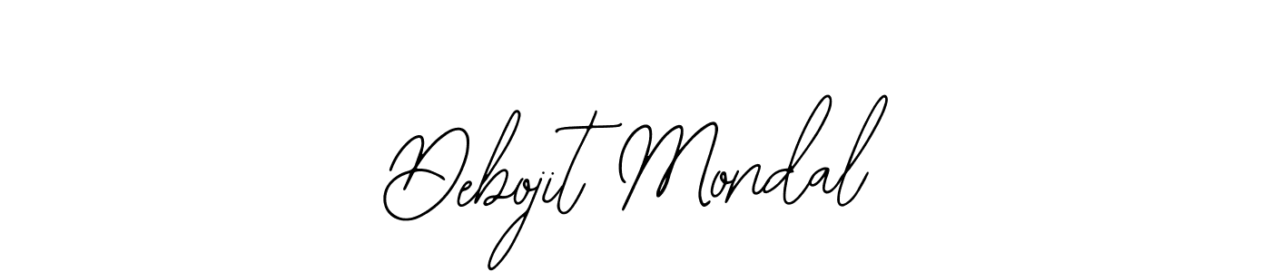 You should practise on your own different ways (Bearetta-2O07w) to write your name (Debojit Mondal) in signature. don't let someone else do it for you. Debojit Mondal signature style 12 images and pictures png