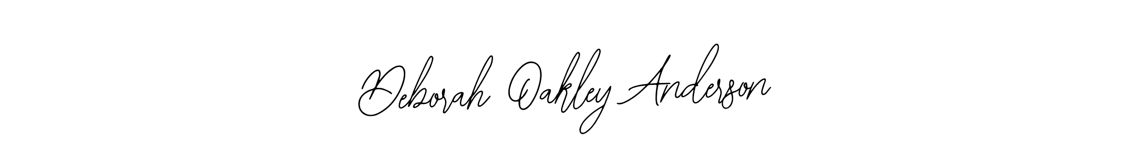 Use a signature maker to create a handwritten signature online. With this signature software, you can design (Bearetta-2O07w) your own signature for name Deborah Oakley Anderson. Deborah Oakley Anderson signature style 12 images and pictures png