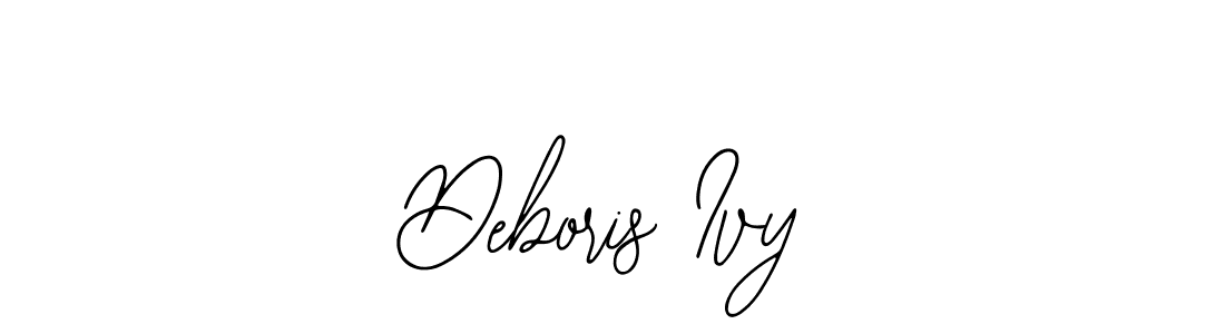Also You can easily find your signature by using the search form. We will create Deboris Ivy name handwritten signature images for you free of cost using Bearetta-2O07w sign style. Deboris Ivy signature style 12 images and pictures png