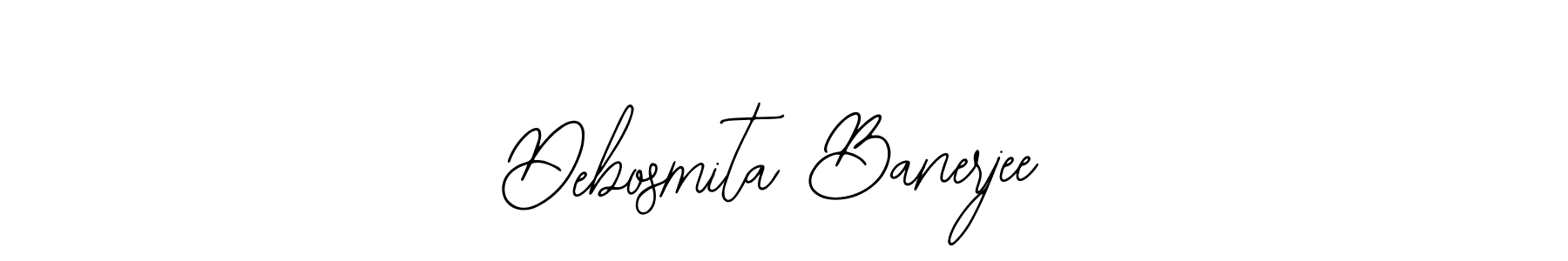 Design your own signature with our free online signature maker. With this signature software, you can create a handwritten (Bearetta-2O07w) signature for name Debosmita Banerjee. Debosmita Banerjee signature style 12 images and pictures png