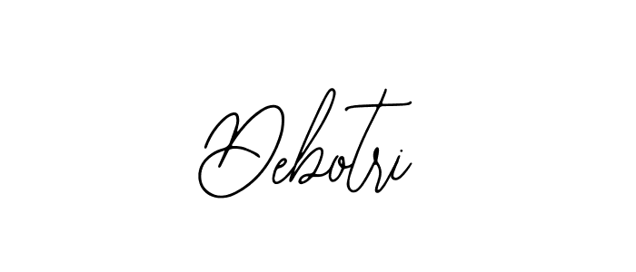 How to make Debotri signature? Bearetta-2O07w is a professional autograph style. Create handwritten signature for Debotri name. Debotri signature style 12 images and pictures png