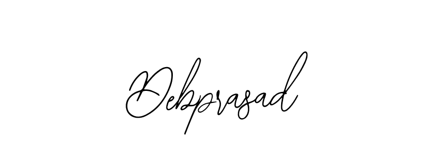 The best way (Bearetta-2O07w) to make a short signature is to pick only two or three words in your name. The name Debprasad include a total of six letters. For converting this name. Debprasad signature style 12 images and pictures png