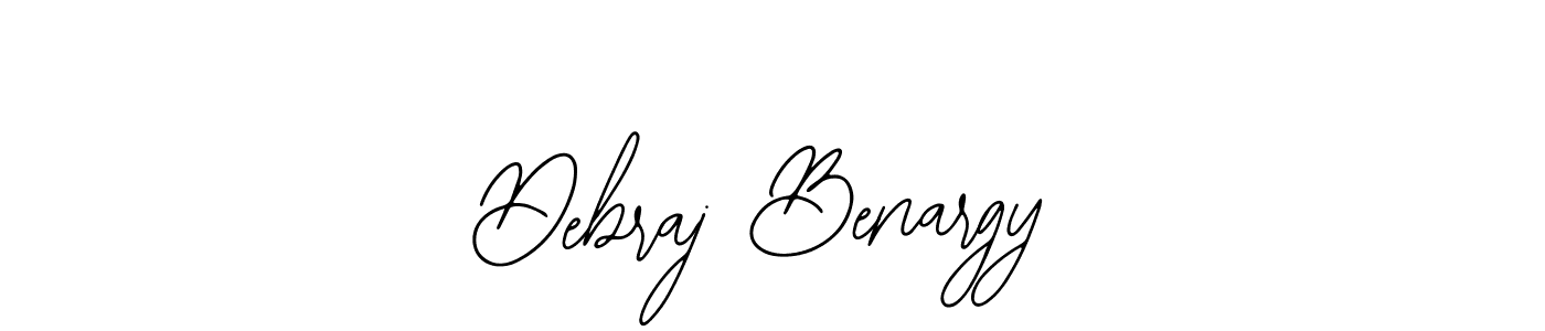 The best way (Bearetta-2O07w) to make a short signature is to pick only two or three words in your name. The name Debraj Benargy include a total of six letters. For converting this name. Debraj Benargy signature style 12 images and pictures png