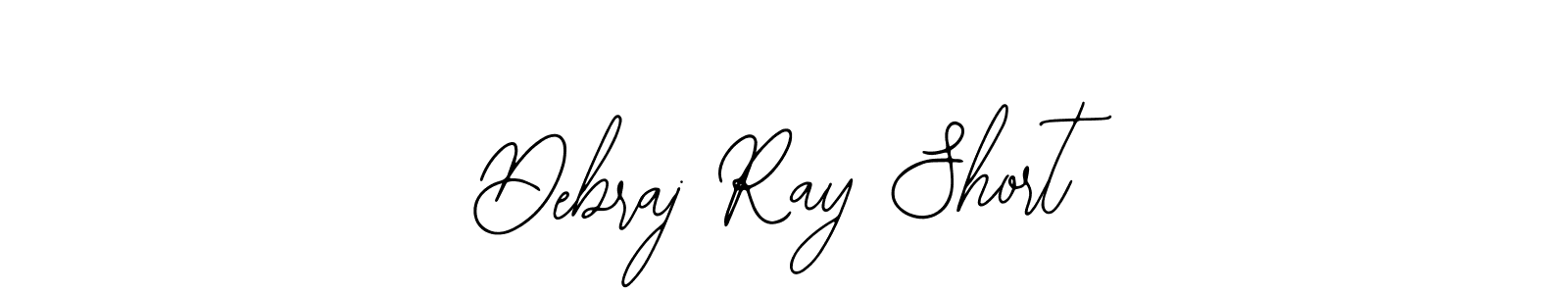 How to make Debraj Ray Short name signature. Use Bearetta-2O07w style for creating short signs online. This is the latest handwritten sign. Debraj Ray Short signature style 12 images and pictures png
