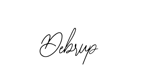 How to make Debrup signature? Bearetta-2O07w is a professional autograph style. Create handwritten signature for Debrup name. Debrup signature style 12 images and pictures png