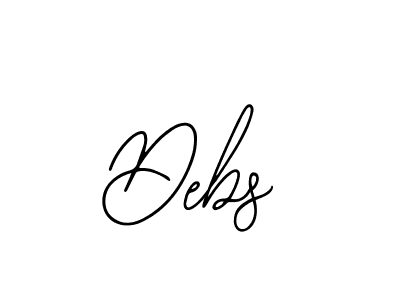 How to make Debs name signature. Use Bearetta-2O07w style for creating short signs online. This is the latest handwritten sign. Debs signature style 12 images and pictures png