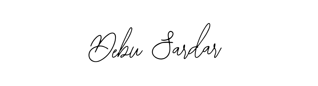 Use a signature maker to create a handwritten signature online. With this signature software, you can design (Bearetta-2O07w) your own signature for name Debu Sardar. Debu Sardar signature style 12 images and pictures png