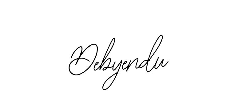 You should practise on your own different ways (Bearetta-2O07w) to write your name (Debyendu) in signature. don't let someone else do it for you. Debyendu signature style 12 images and pictures png