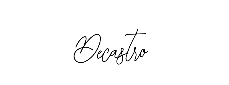 It looks lik you need a new signature style for name Decastro. Design unique handwritten (Bearetta-2O07w) signature with our free signature maker in just a few clicks. Decastro signature style 12 images and pictures png