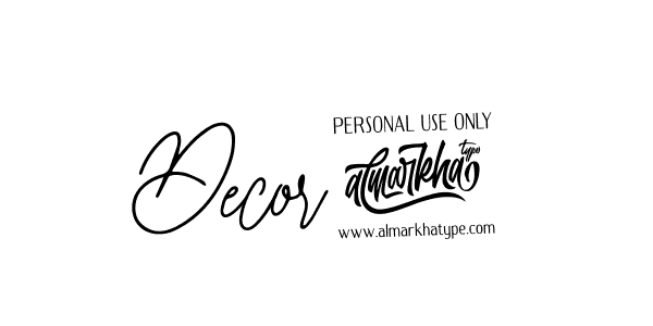 This is the best signature style for the Decor! name. Also you like these signature font (Bearetta-2O07w). Mix name signature. Decor! signature style 12 images and pictures png