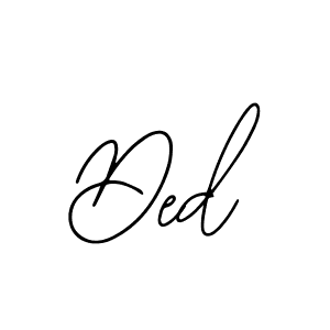 How to Draw Ded signature style? Bearetta-2O07w is a latest design signature styles for name Ded. Ded signature style 12 images and pictures png
