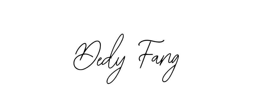 Make a beautiful signature design for name Dedy Fang. Use this online signature maker to create a handwritten signature for free. Dedy Fang signature style 12 images and pictures png