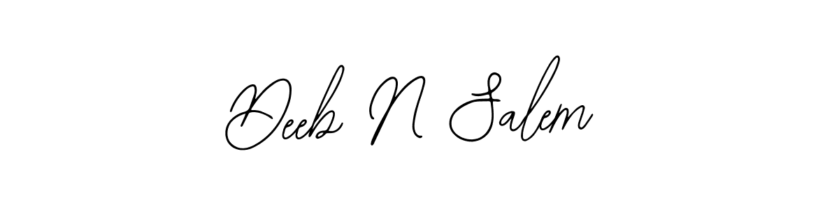 Check out images of Autograph of Deeb N Salem name. Actor Deeb N Salem Signature Style. Bearetta-2O07w is a professional sign style online. Deeb N Salem signature style 12 images and pictures png