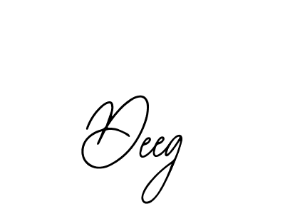 How to make Deeg signature? Bearetta-2O07w is a professional autograph style. Create handwritten signature for Deeg name. Deeg signature style 12 images and pictures png