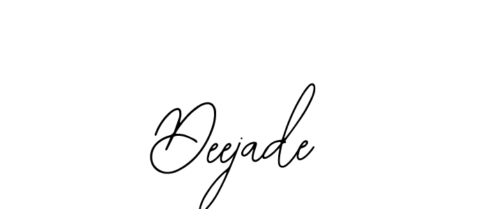 Deejade stylish signature style. Best Handwritten Sign (Bearetta-2O07w) for my name. Handwritten Signature Collection Ideas for my name Deejade. Deejade signature style 12 images and pictures png