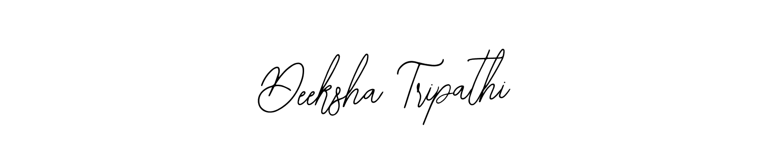 It looks lik you need a new signature style for name Deeksha Tripathi. Design unique handwritten (Bearetta-2O07w) signature with our free signature maker in just a few clicks. Deeksha Tripathi signature style 12 images and pictures png