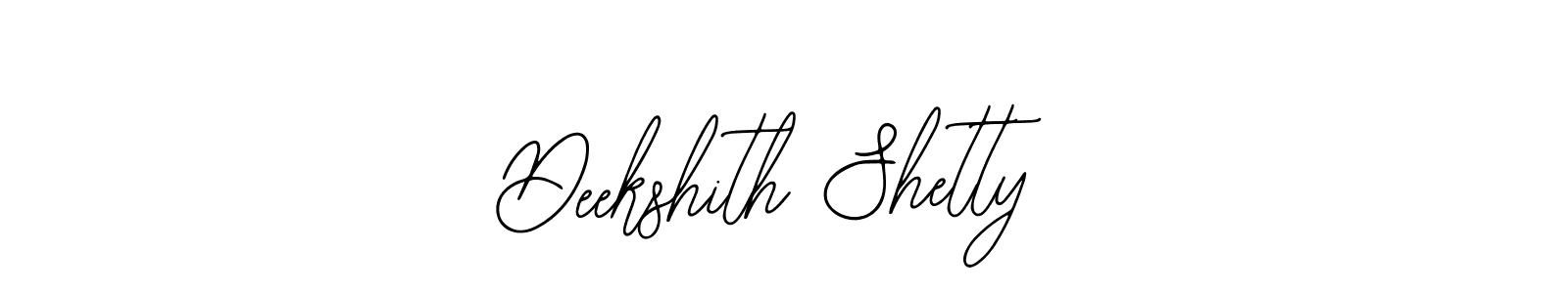 Also You can easily find your signature by using the search form. We will create Deekshith Shetty name handwritten signature images for you free of cost using Bearetta-2O07w sign style. Deekshith Shetty signature style 12 images and pictures png