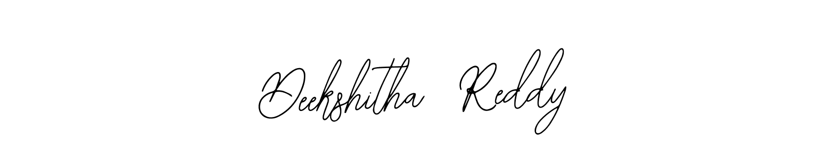 Deekshitha  Reddy stylish signature style. Best Handwritten Sign (Bearetta-2O07w) for my name. Handwritten Signature Collection Ideas for my name Deekshitha  Reddy. Deekshitha  Reddy signature style 12 images and pictures png