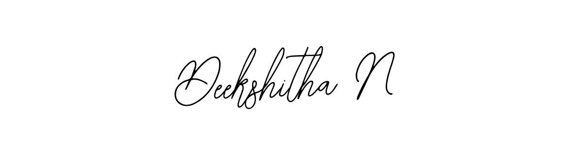 How to Draw Deekshitha N signature style? Bearetta-2O07w is a latest design signature styles for name Deekshitha N. Deekshitha N signature style 12 images and pictures png