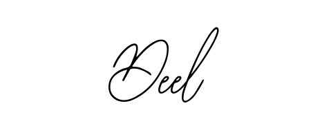 How to make Deel name signature. Use Bearetta-2O07w style for creating short signs online. This is the latest handwritten sign. Deel signature style 12 images and pictures png