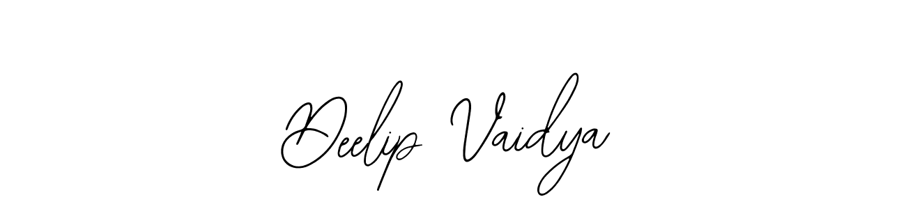Bearetta-2O07w is a professional signature style that is perfect for those who want to add a touch of class to their signature. It is also a great choice for those who want to make their signature more unique. Get Deelip Vaidya name to fancy signature for free. Deelip Vaidya signature style 12 images and pictures png