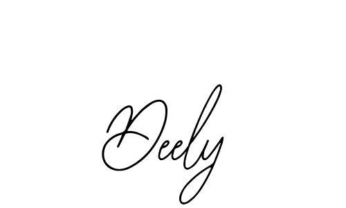 How to make Deely name signature. Use Bearetta-2O07w style for creating short signs online. This is the latest handwritten sign. Deely signature style 12 images and pictures png