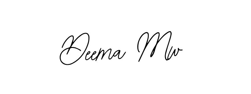 You should practise on your own different ways (Bearetta-2O07w) to write your name (Deema Mw) in signature. don't let someone else do it for you. Deema Mw signature style 12 images and pictures png