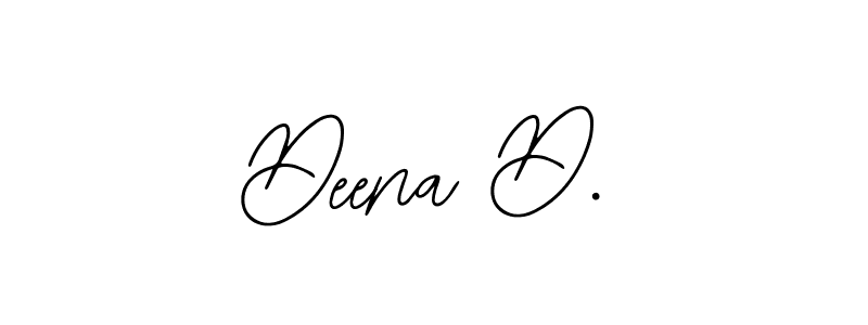 Create a beautiful signature design for name Deena D.. With this signature (Bearetta-2O07w) fonts, you can make a handwritten signature for free. Deena D. signature style 12 images and pictures png