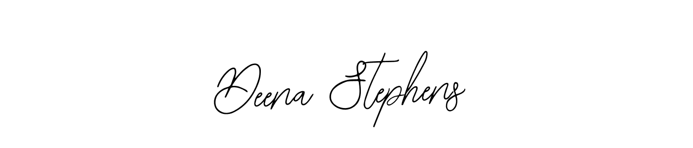 Deena Stephens stylish signature style. Best Handwritten Sign (Bearetta-2O07w) for my name. Handwritten Signature Collection Ideas for my name Deena Stephens. Deena Stephens signature style 12 images and pictures png